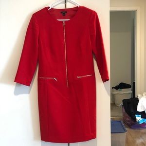 Ann Taylor Red Dress